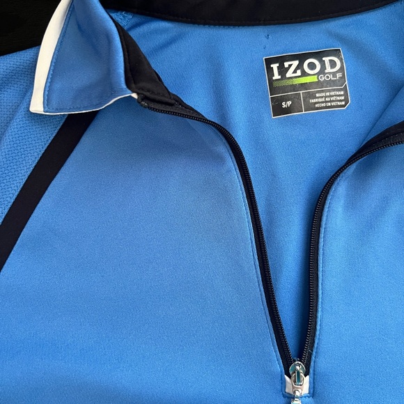 Izod Golf women’s 1/4 zip blue polo - size S - Picture 5 of 10